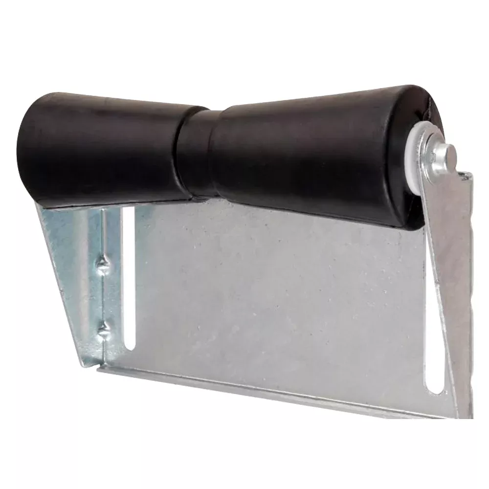 C.E. Smith Panel Bracket Assembly 12" Spool Roller - Black [10405G]