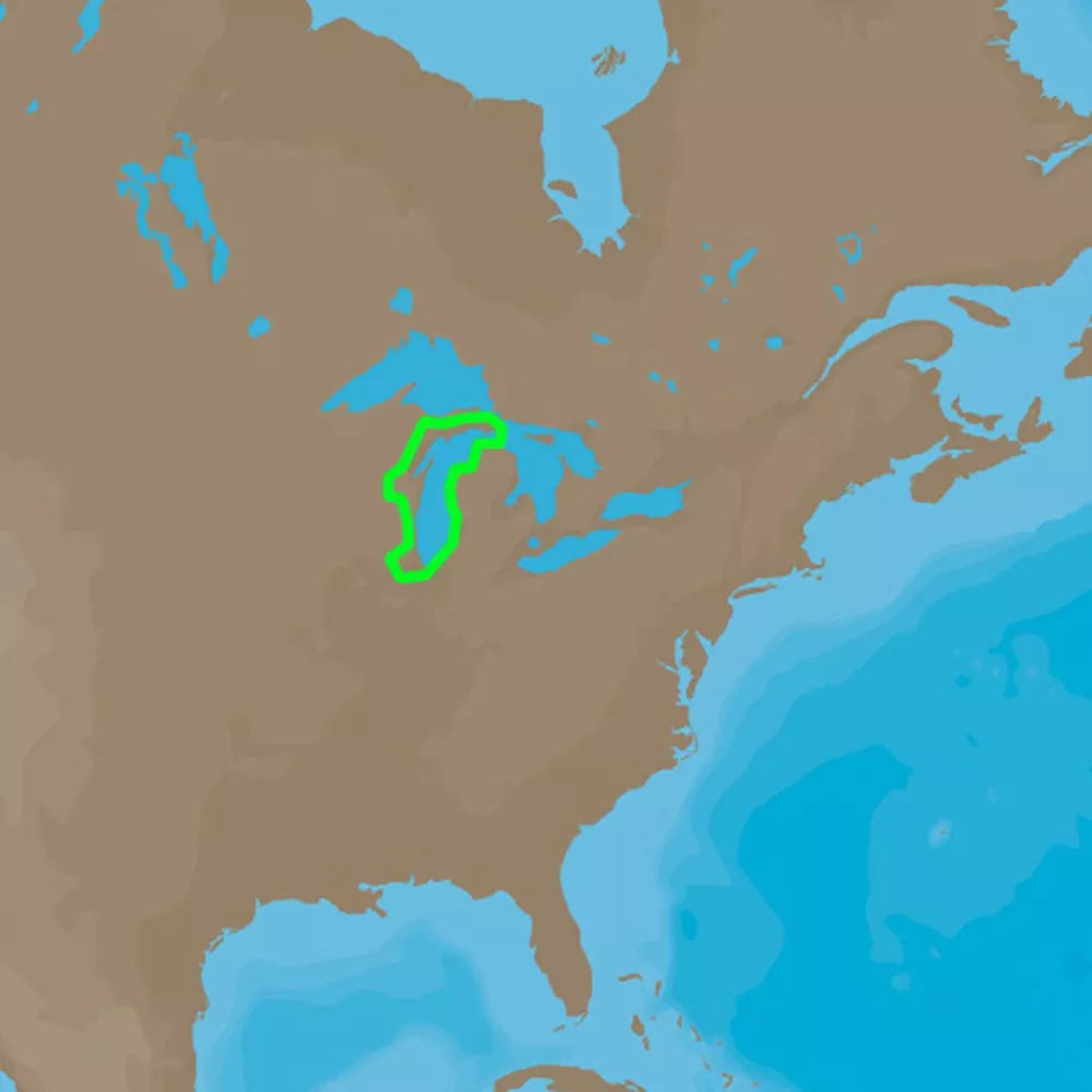 C-MAP 4D NA-D931 Lake Michigan [M-NA-D931-MS]