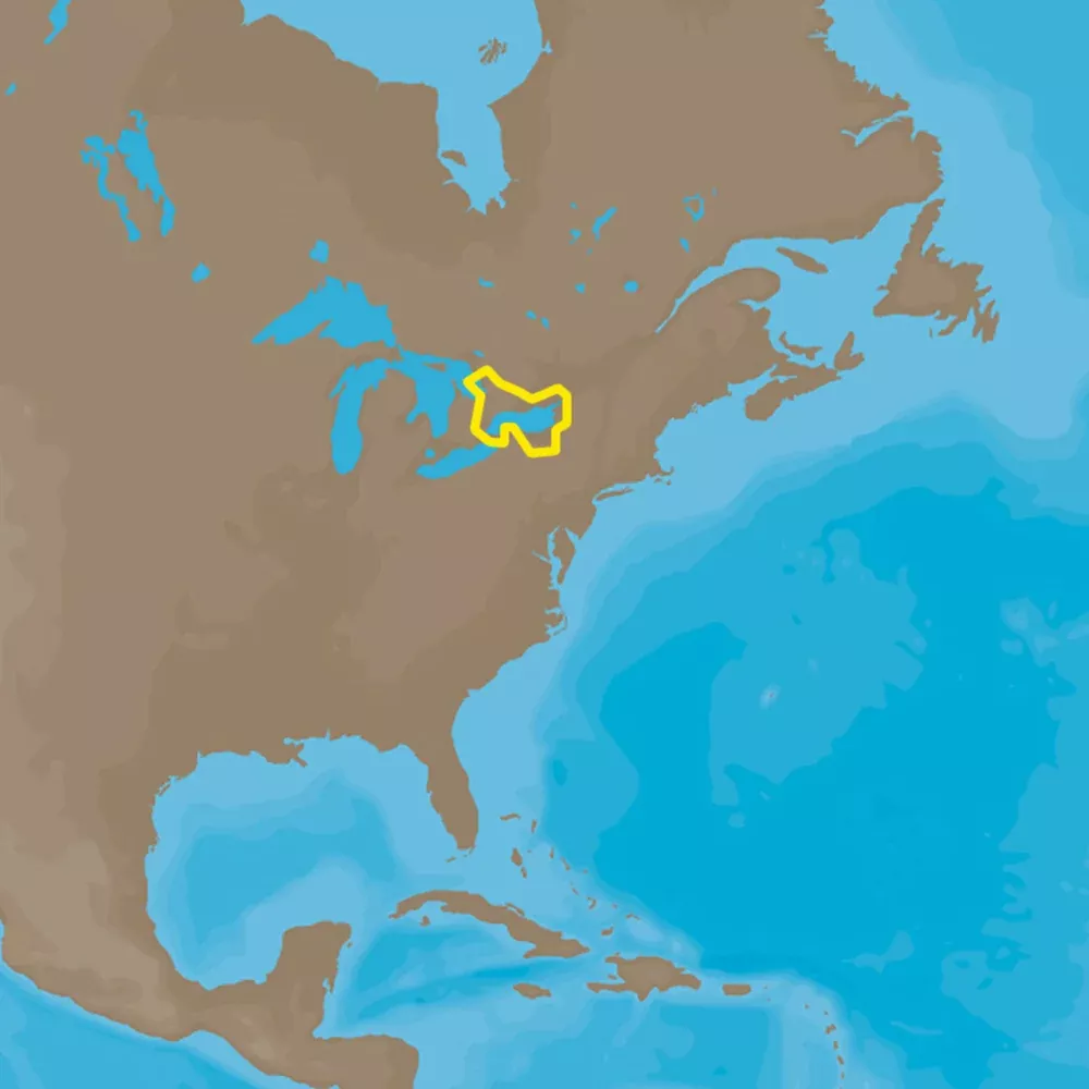 C-MAP 4D NA-D934 Lake Ontario and Trent Severn [M-NA-D934-MS]