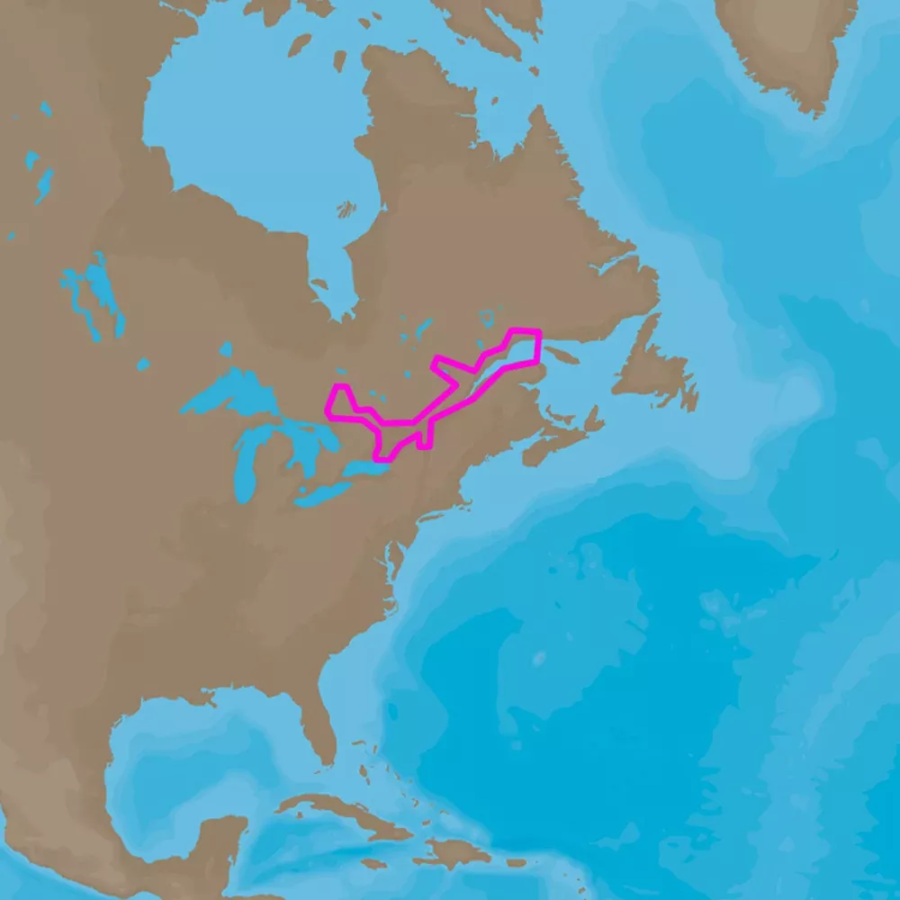 C-MAP 4D NA-D935 St Lawrence River [M-NA-D935-MS]
