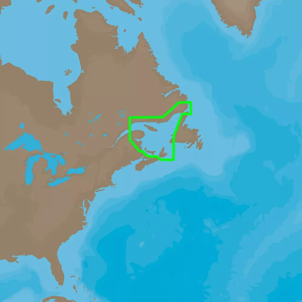 C-MAP 4D NA-D936 Gulf of St. Lawrence [M-NA-D936-MS]