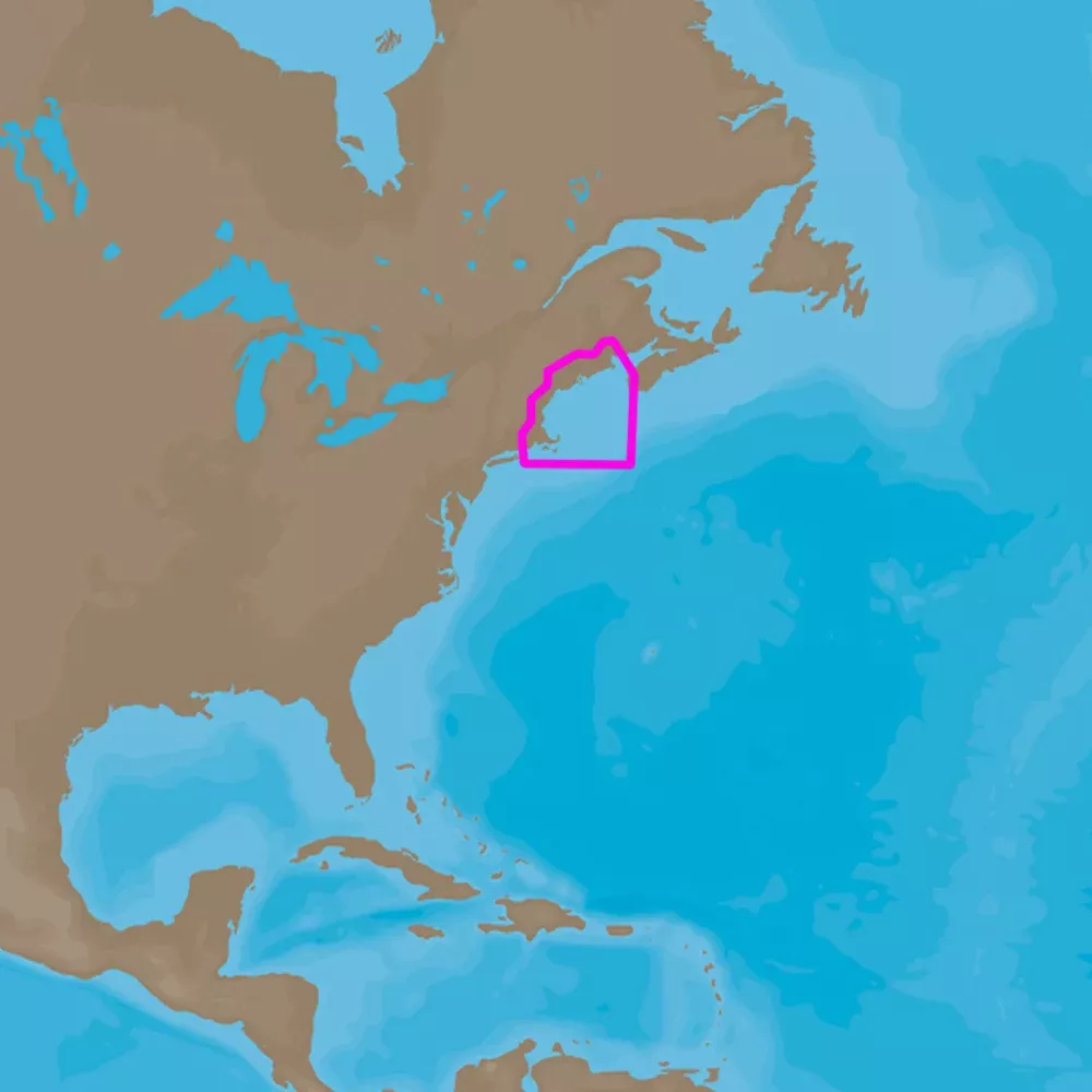 C-MAP 4D NA-D939 Passamaquoddy Bay to Block Island [M-NA-D939-MS]