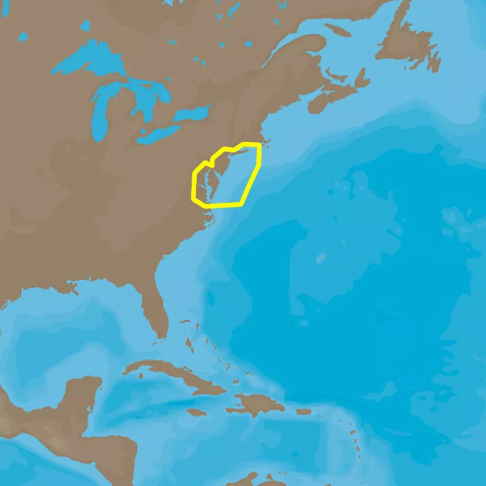 C-MAP 4D NA-D941 Block Island to Norfolk [M-NA-D941-MS]