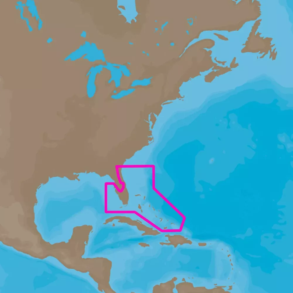 C-MAP 4D NA-D943 Florida & The Bahamas [M-NA-D943-MS]