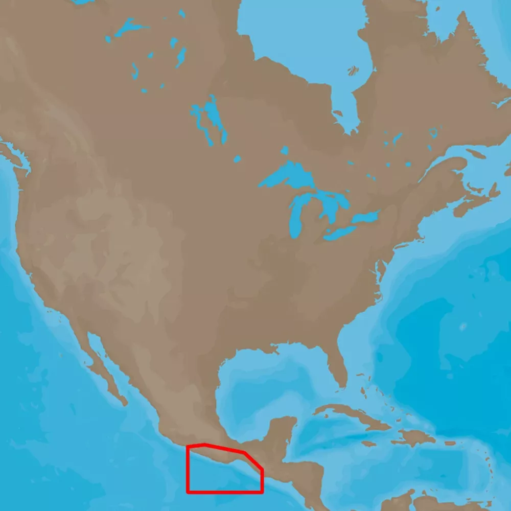 C-MAP 4D NA-D948 Champerico, GT to Acapulco, MX [M-NA-D948-MS]