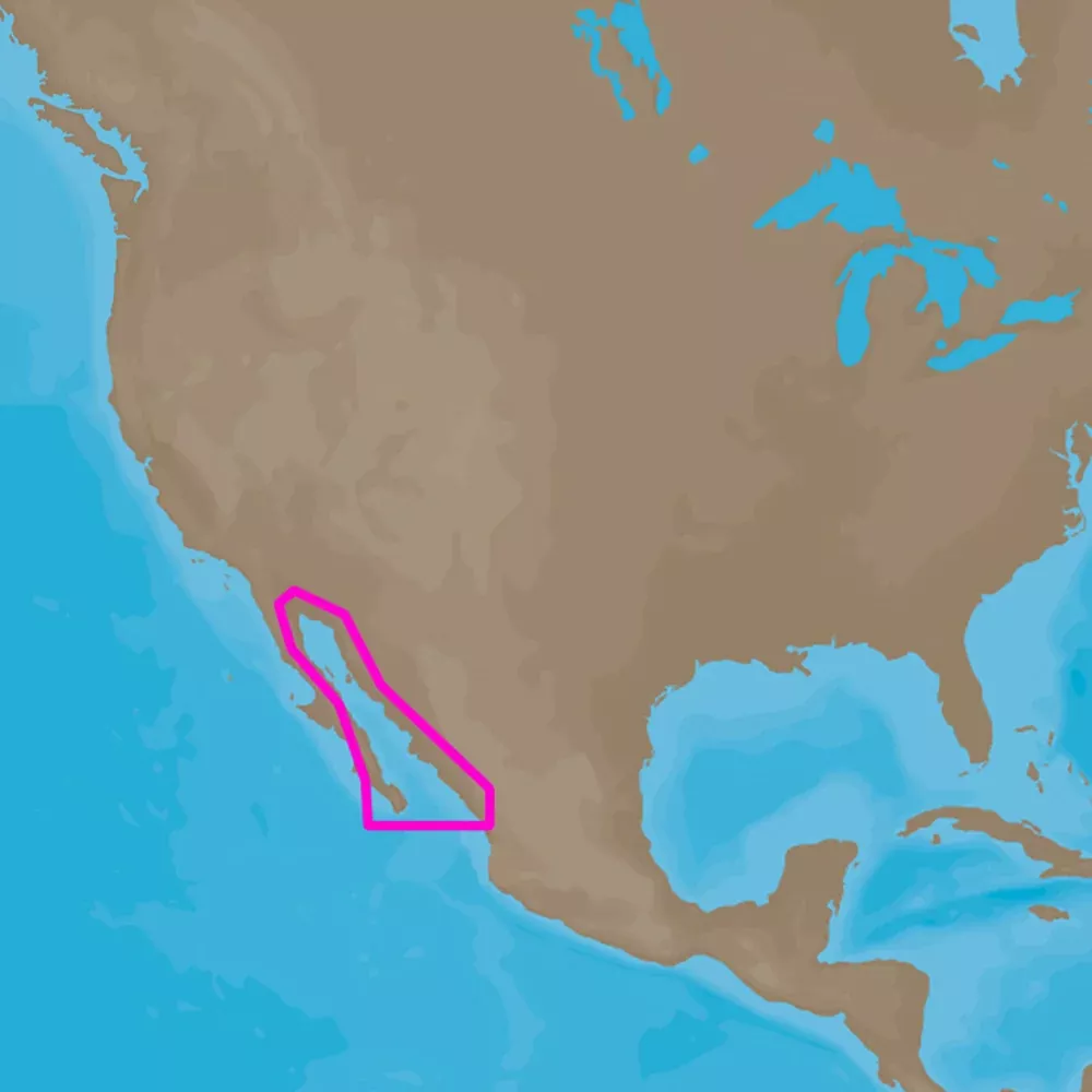 C-MAP 4D NA-D950 Gulf of Califonia , Mexico [M-NA-D950-MS]
