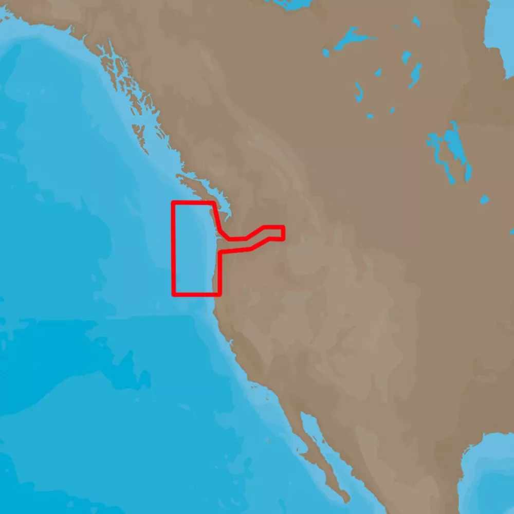 C-MAP 4D NA-D954 Cape Blanco to Cape Flattery [M-NA-D954-MS]