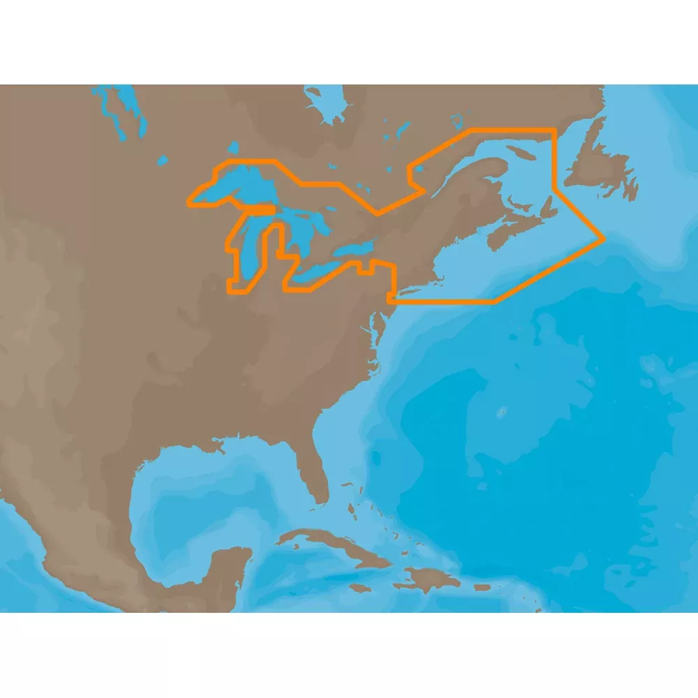 C-MAP MAX NA-M026 - Great Lakes & The Maritimes - SD Card [NA-M026SDCA