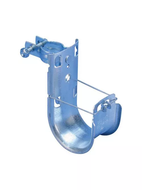 Caddy CAT16HPCD1B Caddy Cat HP J-Hook with Pedestal Clamp, 1" dia, 3/4" Square, 7/8"-1 1/8" Round Pedestal