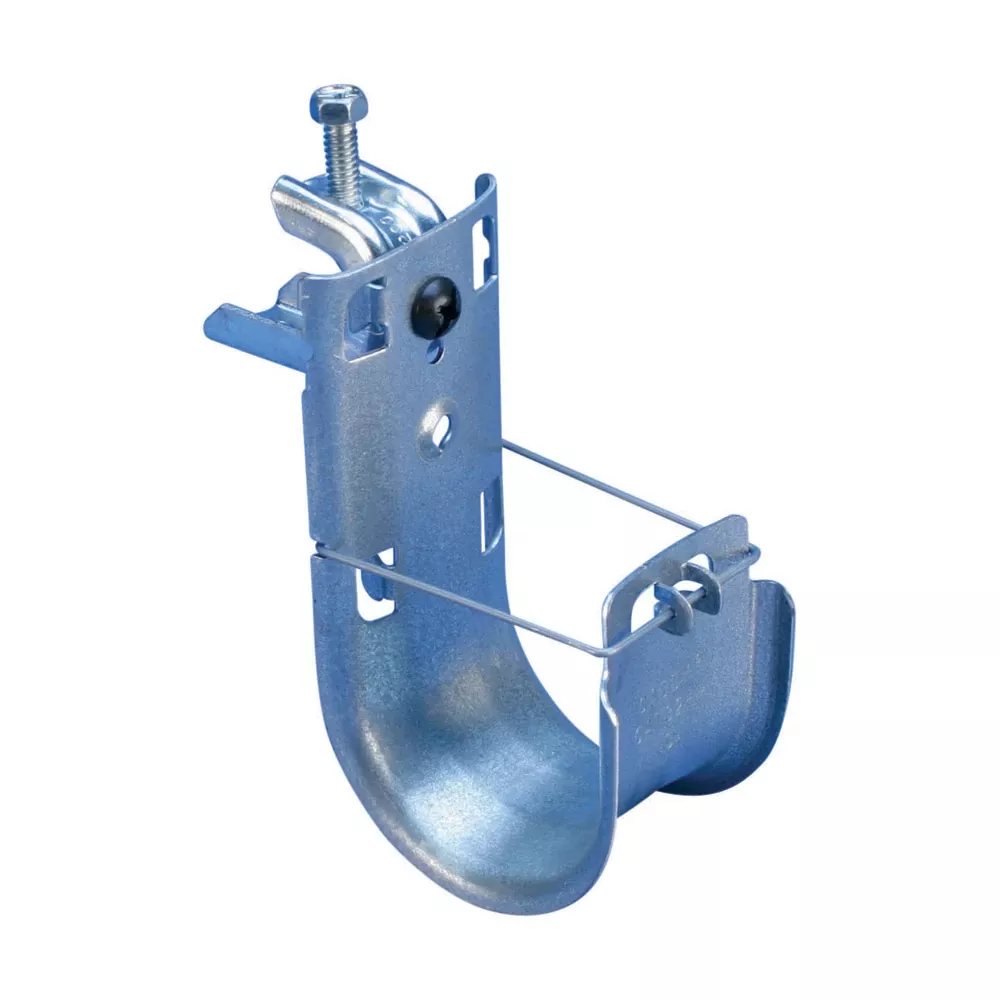 Caddy CAT64HPBC200 Caddy Cat HP J-Hook with BC200 Beam Clamp, 4" dia, 1/2" Max Flange