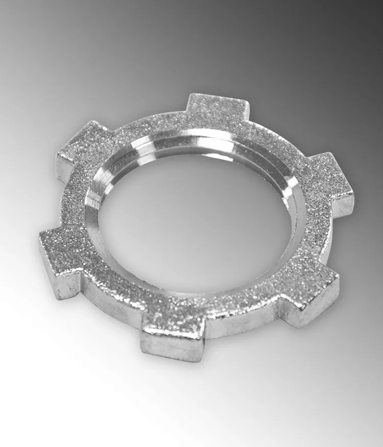 Calpipe S61500LN00 1-1/2" Stainless Steel 316 Locknut