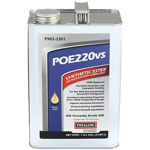 Carrier P903‑2301 POE Oil 1 Gallon – Synthetic Ester Lubricant ISO 220