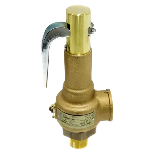 Conbraco 19‑KFEA‑150 Safety Relief Valve – 1″ × 1 ¼″ Bronze Steam Relief Valve, Set at 150 PSI