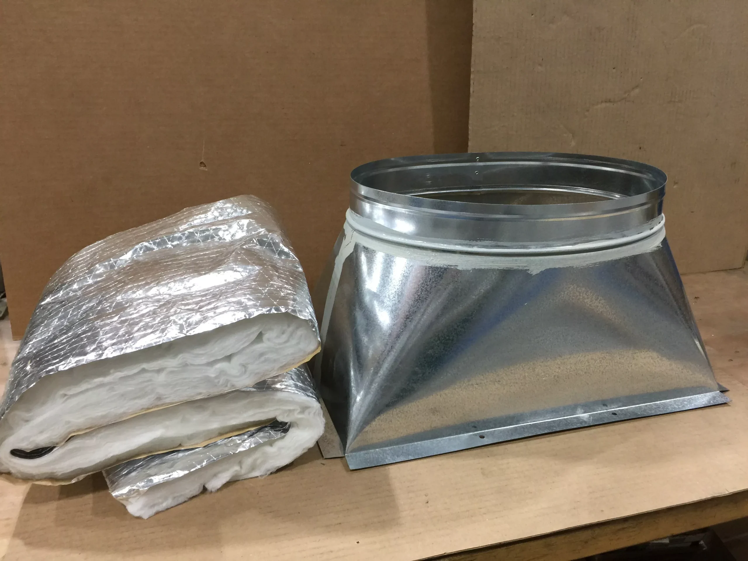 COOLING MODULE RETURN AIR ADAPTER FOR 14" DUCT