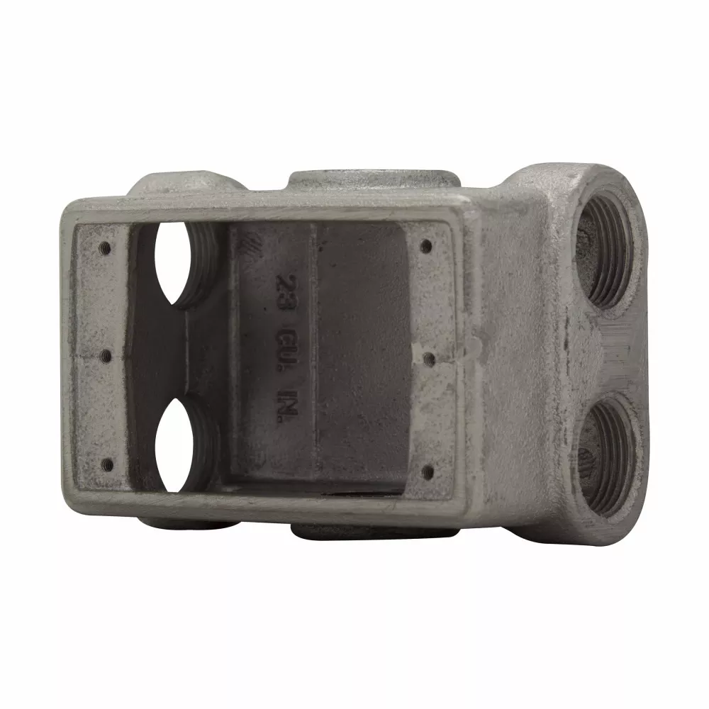 Crouse-Hinds FDXC219 3/4" Single Gang, Cast iron Device