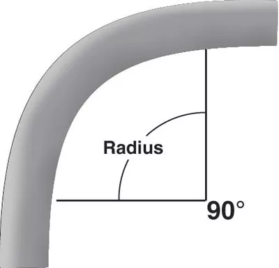 CTX 5133857 2 1/2 UL40 90 BND 36"R