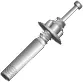 Cully 63496 1/2 x 6" Strike Set Anchors, Use in Solid Concrete, Yellow Zinc