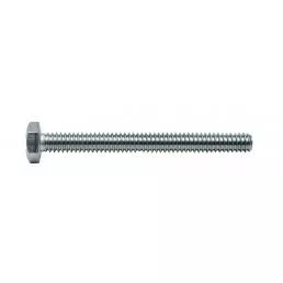 Cully 74690 1/2-13 x 5-1/2" Hex Head Tap Bolt, Fully Threaded, 18-8 Stainless Steel, Box