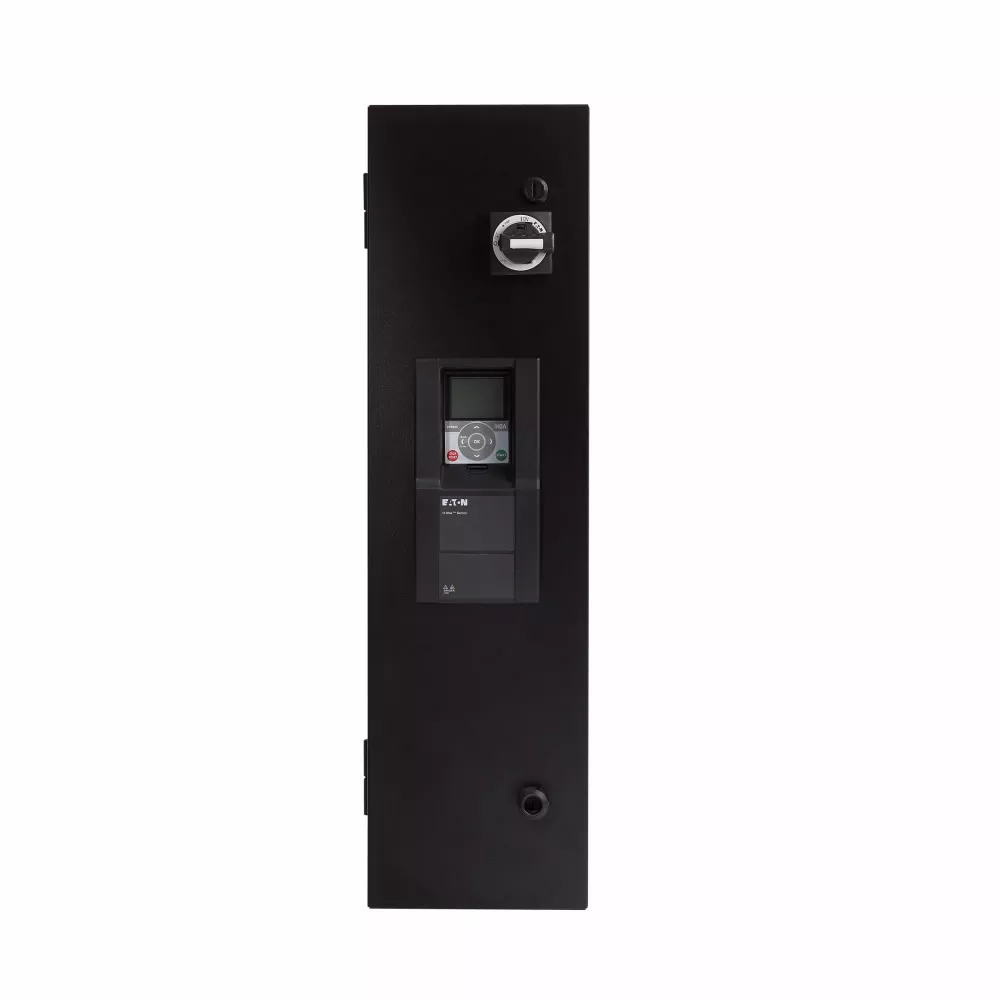 Cutler-Hammer HMX34AG01622-N H-Max Drive, 10 hp, 16A, 380-480V, Open NEMA Type 2 IP54, No brake chopper, Software A, Three-phase, Graphical panel keypad, EMC C2 input, Frame size 5