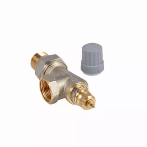 Danfoss 013G8018 RA2000 3/4" Side Mount Angle Valve Body – Durable Thermostatic Radiator Valve for Hydronic Heating Systems