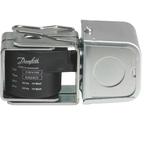 Danfoss 018F4100 24V AC Coil with Junction Box – Reliable Solenoid Valve Coil for HVAC and Refrigeration