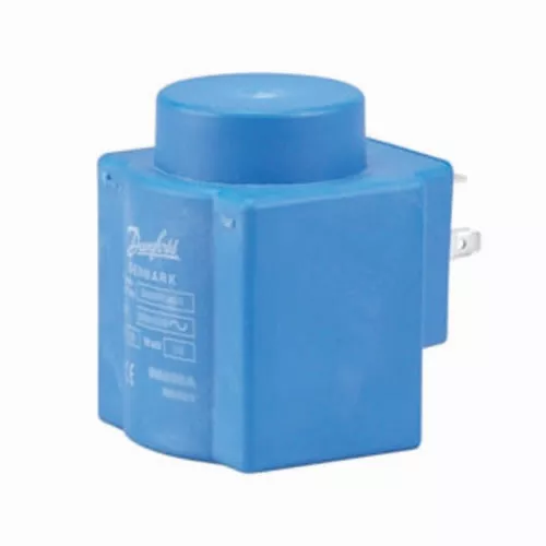 Danfoss 018F7658 208–240V 14W Coil – DIN Connector Solenoid Valve Coil for HVAC and Refrigeration Systems
