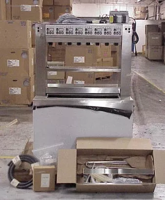 DISPENSER ASSEMBLY, 8 DRINKS, 200 LB ICE BIN