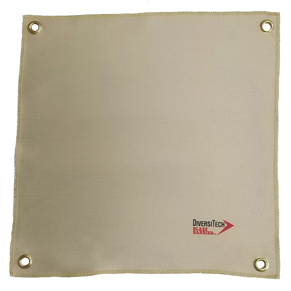 DiversiTech 16520 Heat Resistant Cloth, 36" x 36", to 3,000°F, No Asbestos
