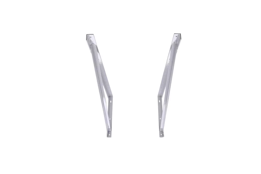 DiversiTech ACB-48 A/C Wall Mounting Bracket, 48", 600 lb Capacity, 2-Pack
