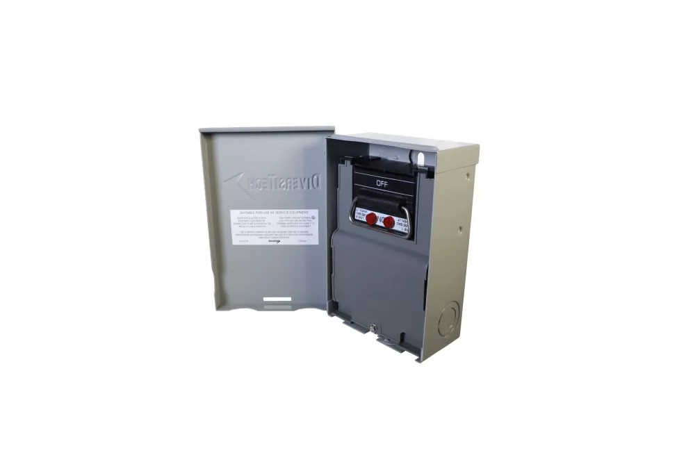 DiversiTech DDS-30 Fusible Pull-Out Disconnect Switch, 30A, 240V, HVAC
