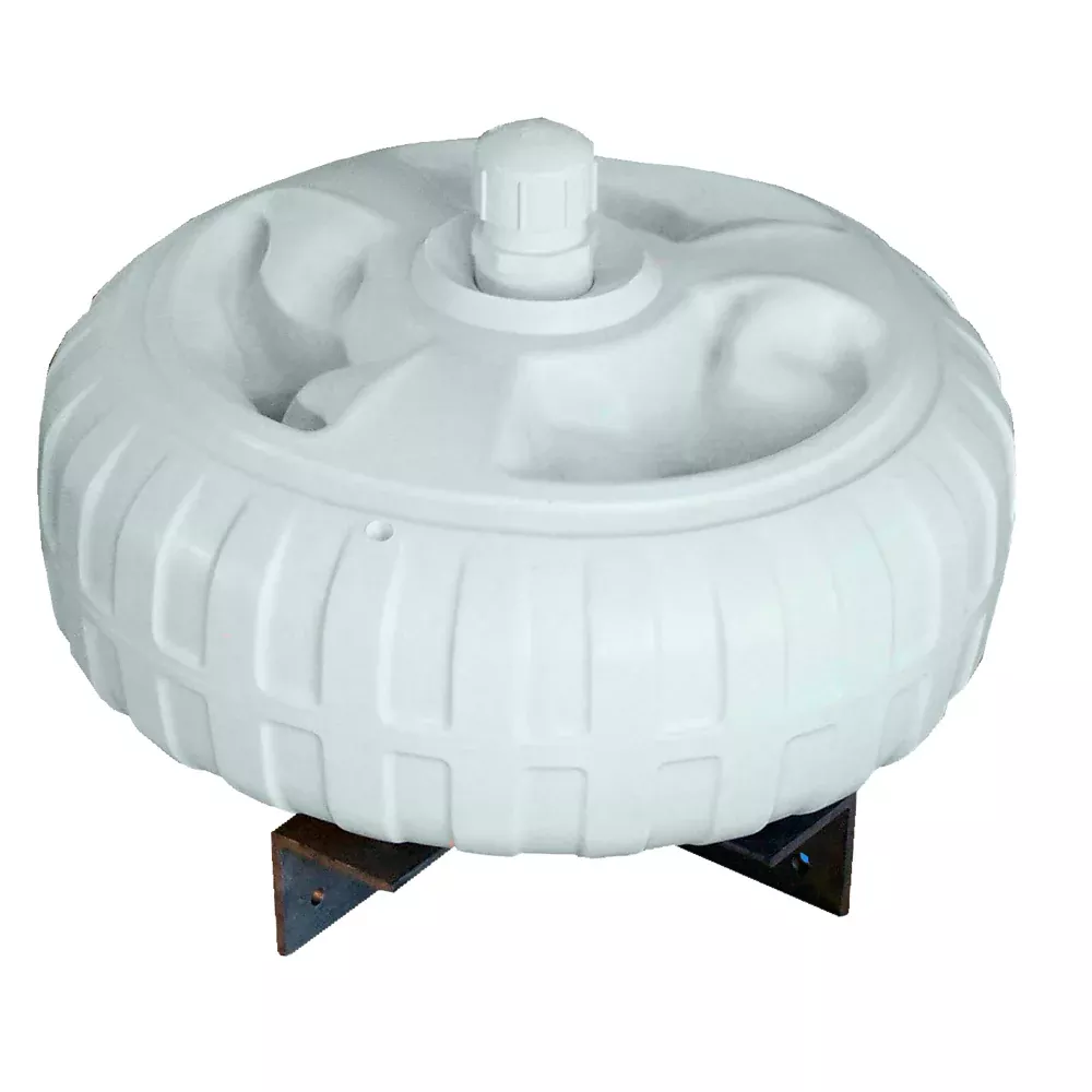 Dock Edge Inflatable Dock Wheel - 18" - White [DE95077F]