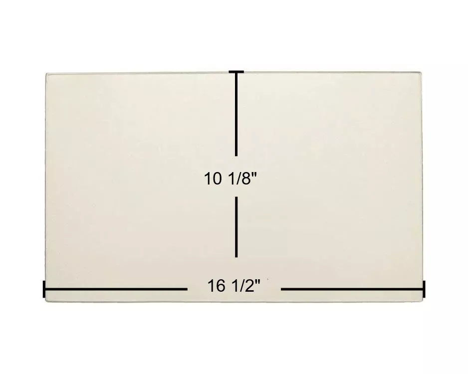 DS Stoves - Anthra Max Coal Stove Replacement Glass XV-GL (10 1/8" x 1