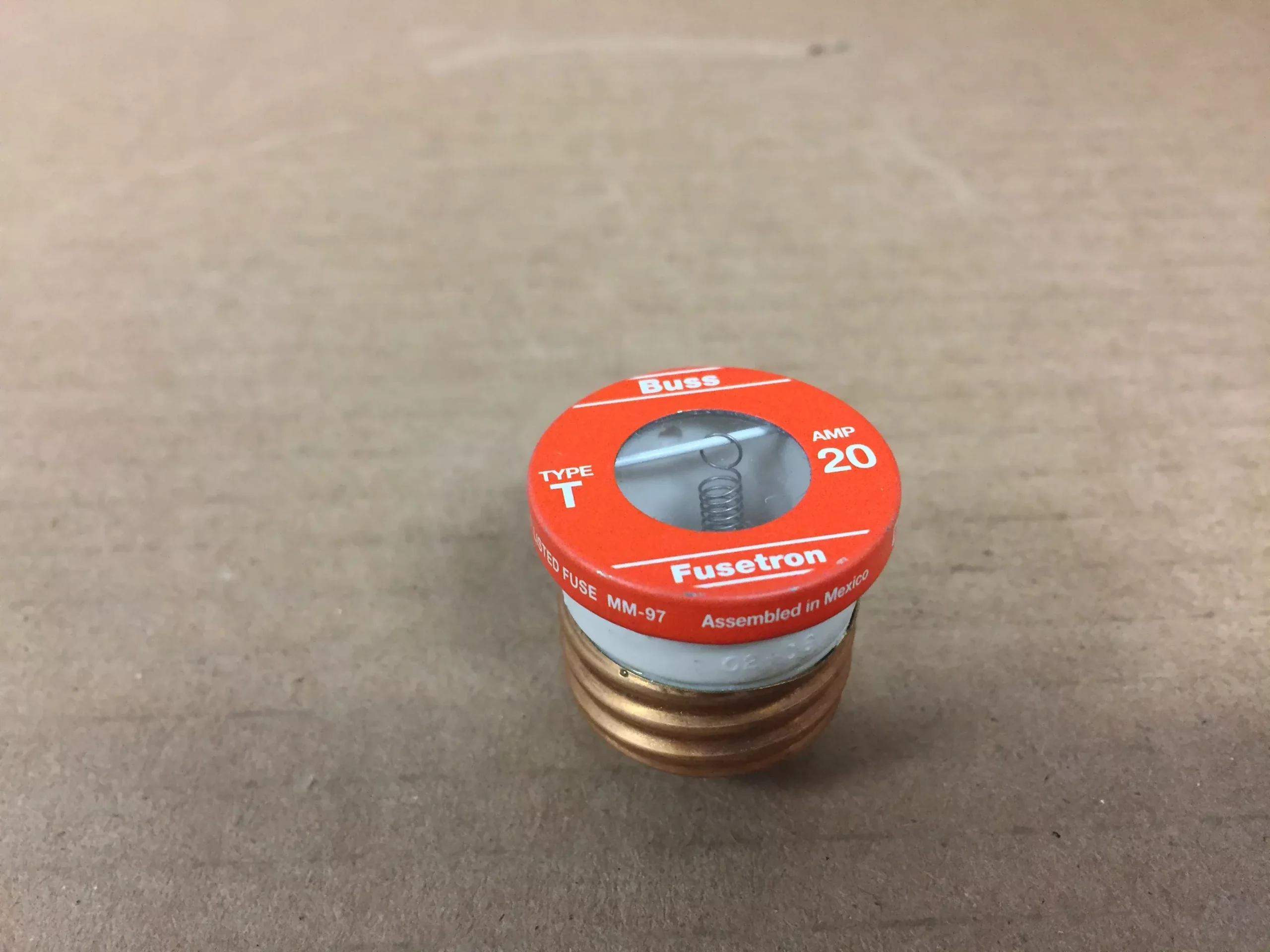 Dual Element Time Delat Fuse, 20A, 125 VAC, 4 Pack