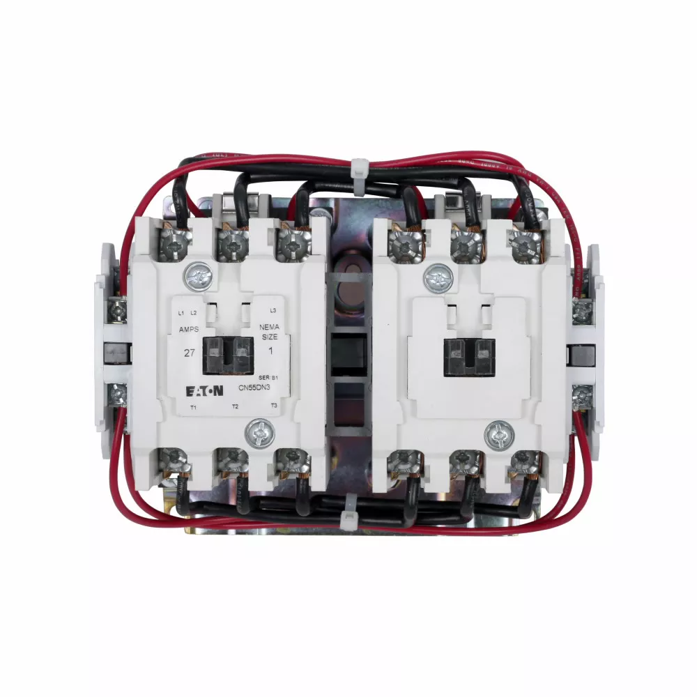 Eaton Electrical CN55DN3AB 120 Volt 27 Amp 3-Pole Reversing NEMA Contactor