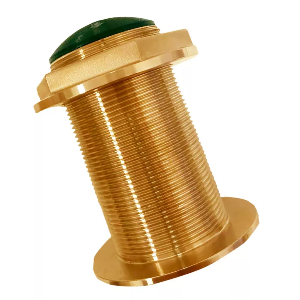Echonautics Bronze Low-Profile Thru-Hull Medium-Frequency CHIRP Transd