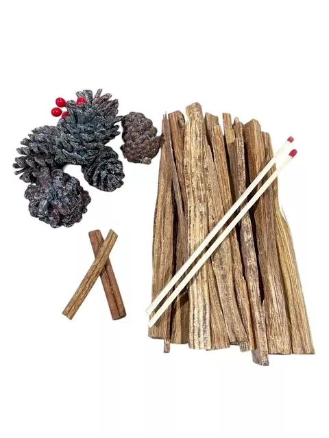 FatWood FireStarter - 1.25 lbs Fire-Starting Fatwood and Color Cone Ba