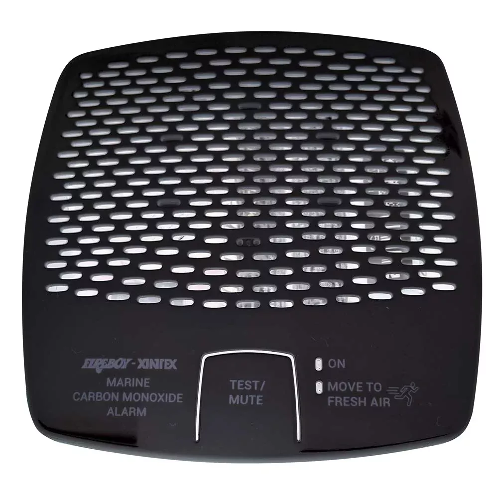 FireboyXintex CO Alarm Internal Battery Black CMD6MBBR