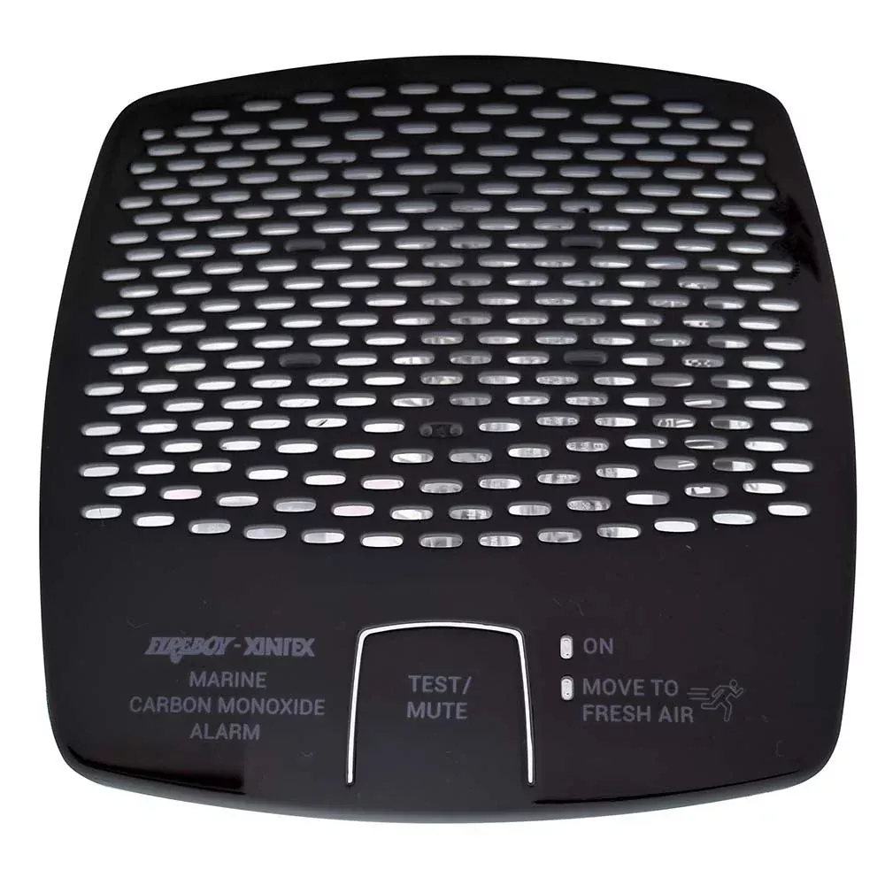 FireboyXintex CO Alarm Internal Battery wInterconnect Black CMD6MBRBR