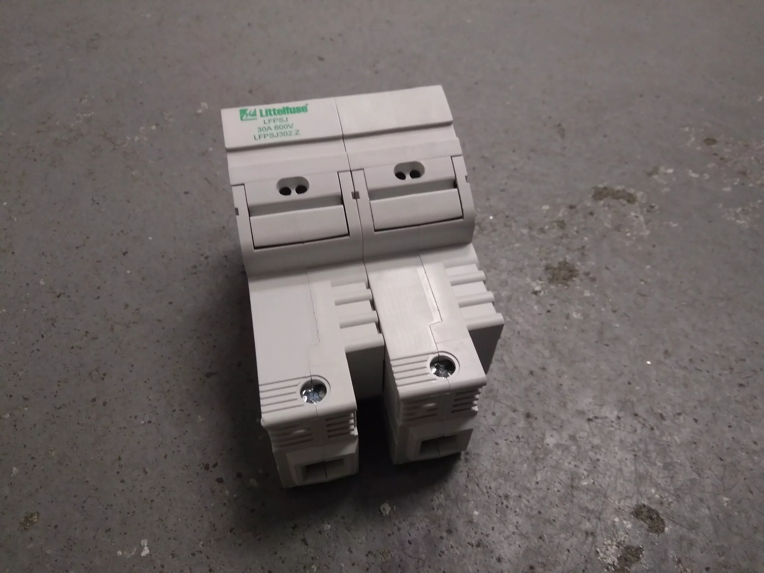 FUSEHOLDER; 30A, 600V, 2 POLE