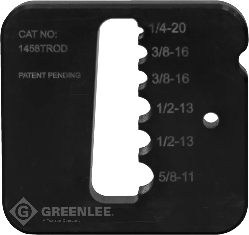 Greenlee 1458TROD Dies, T-Rod (Pkgd)
