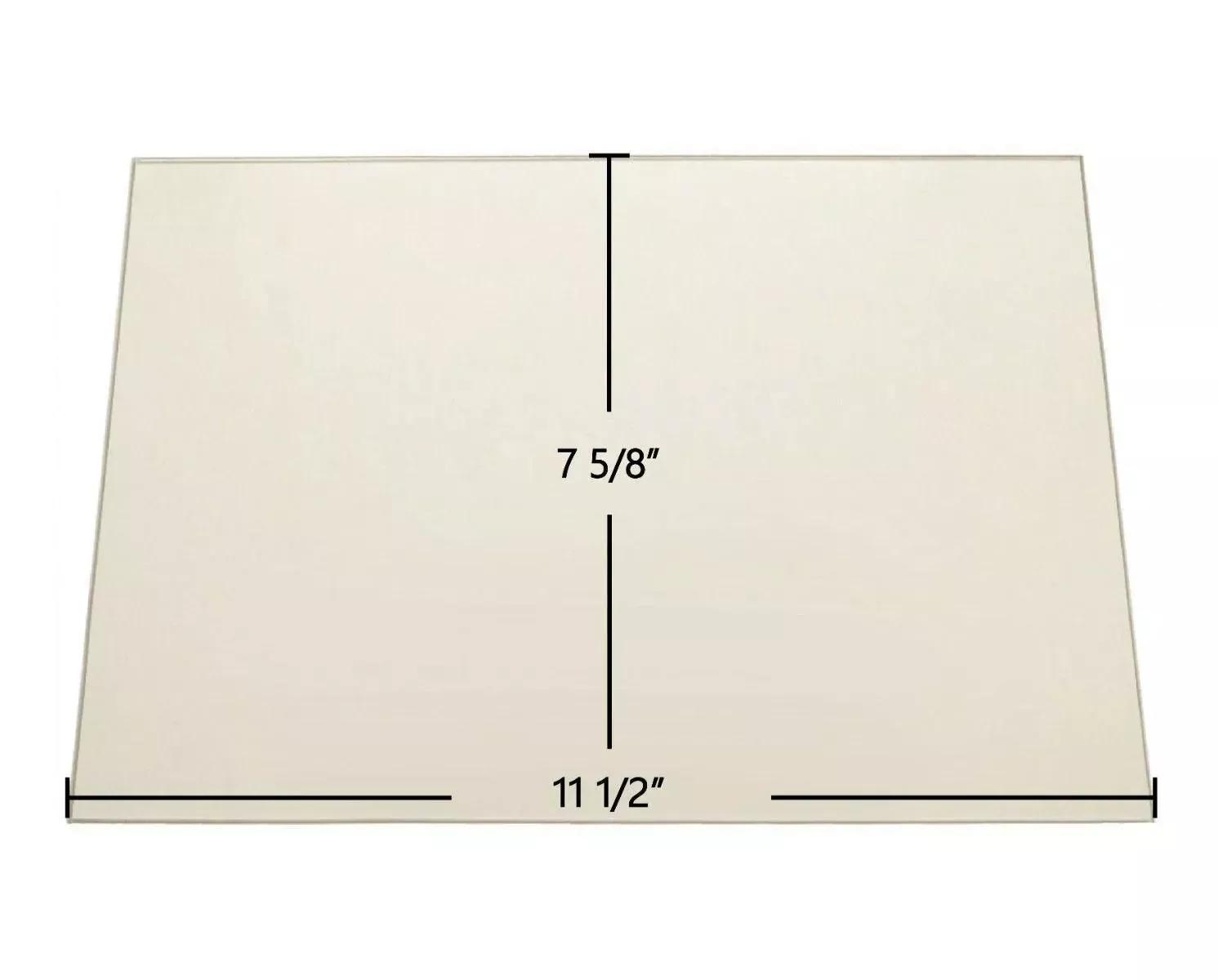 High-Temp Ceramic Glass for Blaze King Princess PT-204