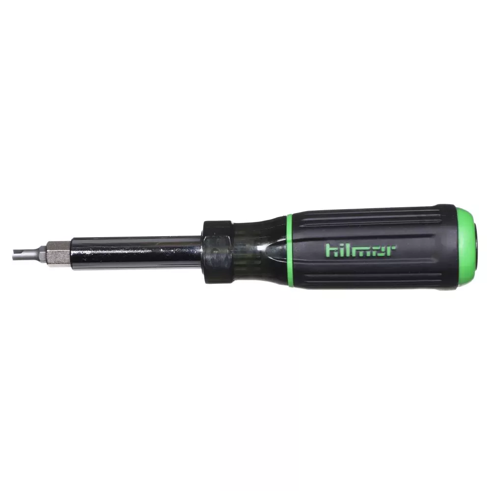 Hilmor 1839053 HVAC Multi-Tool 9-in-1, 9" Screwdriver & Nut Driver Set