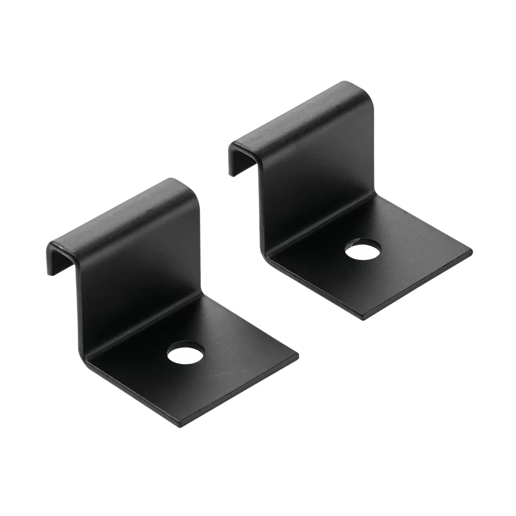 Hoffman LVWBG Vertical Wall Bracket, Gray, Steel