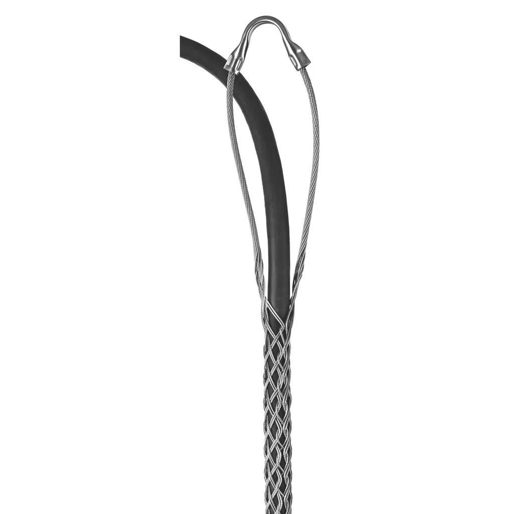 Hubbell / Kellems 02207012 Support Grip, Single Eye, Double Weave, Split Mesh, Lace Closing, Tin-Coated Bronze, 1.25-1.49"