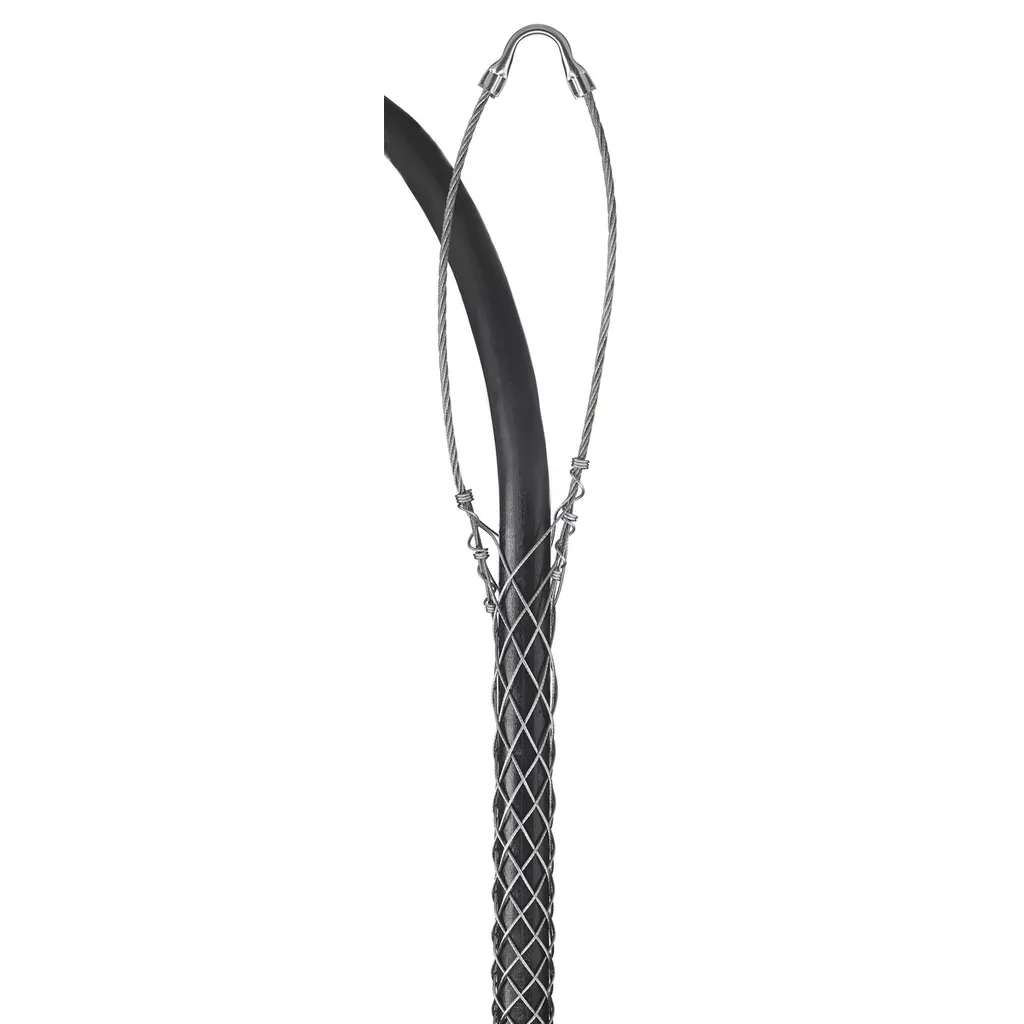 Hubbell / Kellems 024-01-023 Standard Duty Support Grip, Single Eye, Closed Mesh, Stainless Steel - 3.00"-3.49"