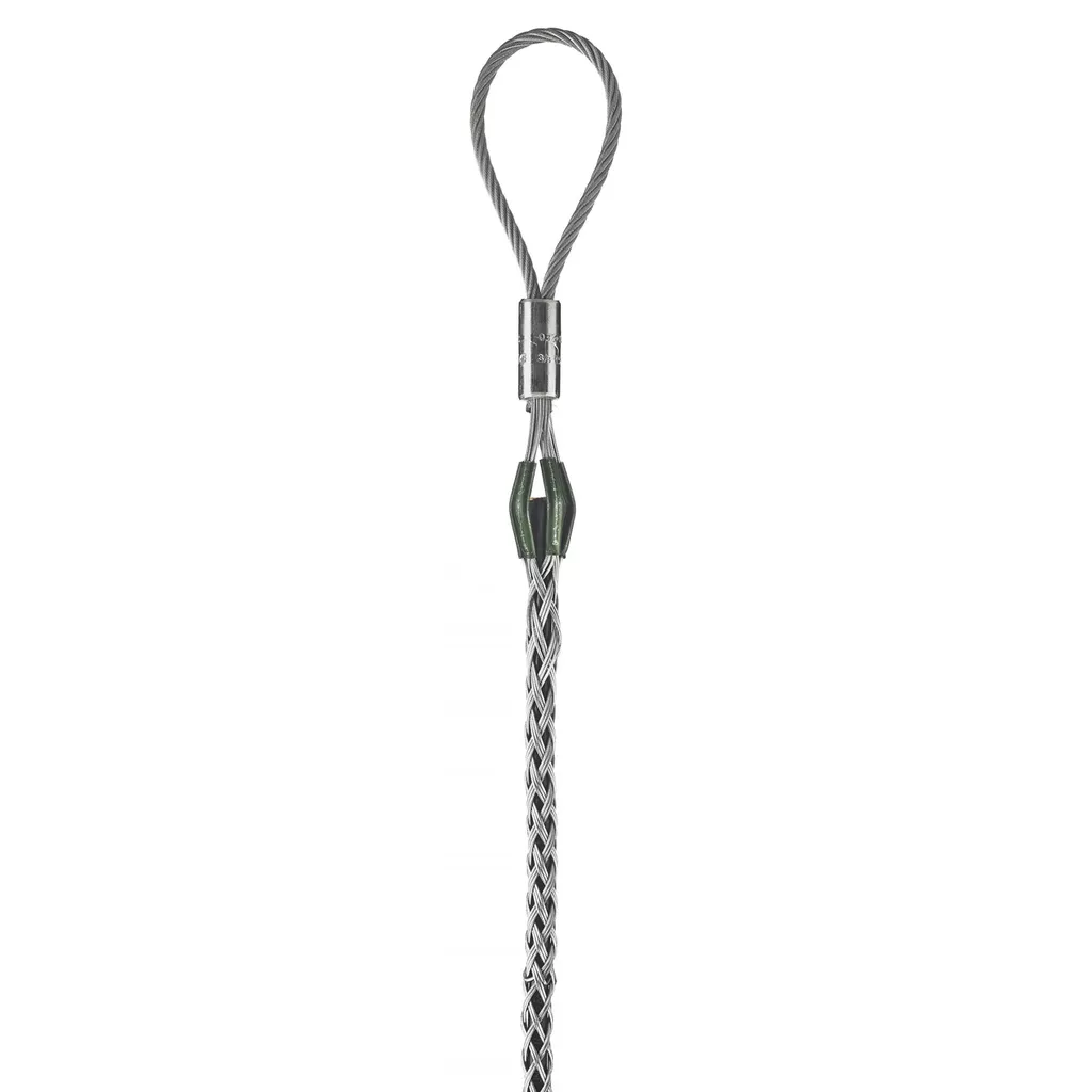 Hubbell / Kellems 033021078 Pulling Grip, Overhead Flexible Eye, 2.00"-2.48". 48,000#, Yellow