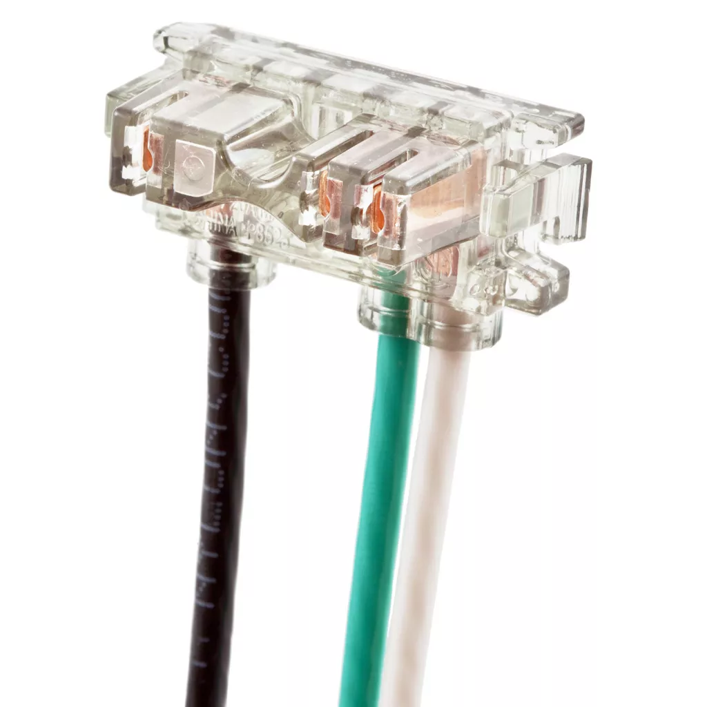 Hubbell SNAP1RA SnapConnect½ Right Angle Pigtailed Connector