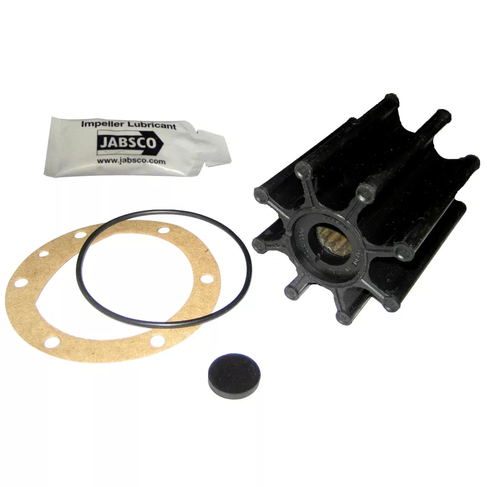 Jabsco Impeller Kit - 8 Blade - Neoprene - 2-9/16" Diameter x 3" W, 5/