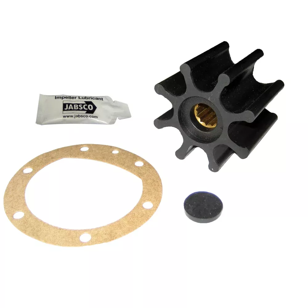 Jabsco Impeller Kit - 8 Blade - Nitrile - 2-9/16" Diameter - Spline Dr