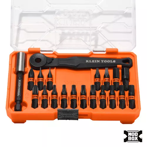 Klein 32787S 20pc Proflex Micro Ratchet & Impact Bit Set